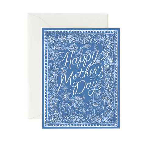 Rifle Paper Delft Happy Mother's Day Card