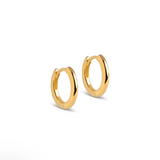 ENAMEL Copenhagen Hoops, Gold Chunky Classic 10 mm