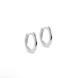 ENAMEL Copenhagen Hoops, Silver Chunky classic 10 mm