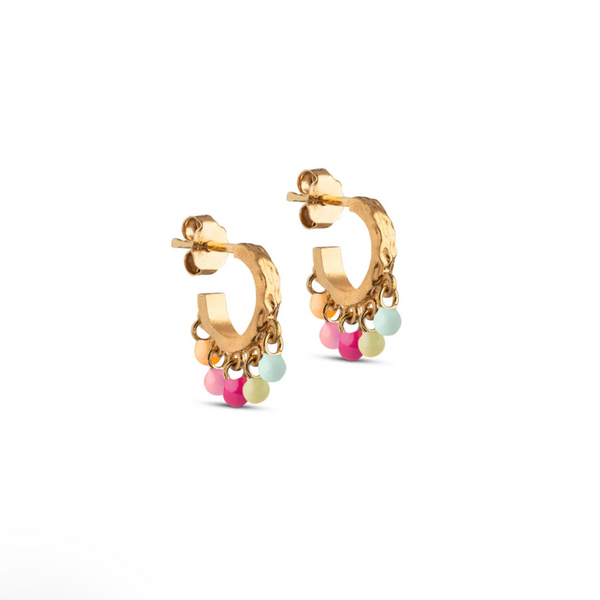 ENAMEL Copenhagen Astrid Earrings, Rainbow