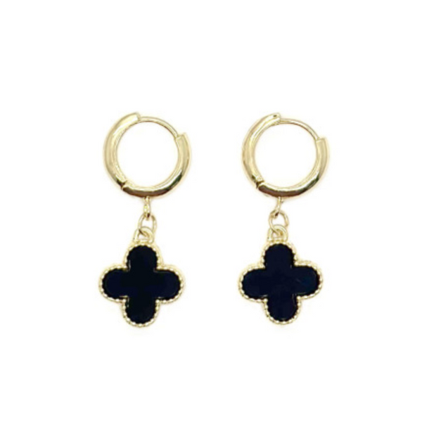 Isles & Stars Clover Drop Earrings - Gold