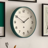 Newgate Echo Number Three Wall Clock - Eden Green