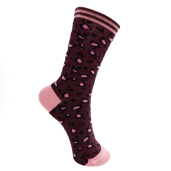 Black Colour Leo Socks