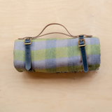 Tbco - Warerproof Picnic Blanket in Green Gingham