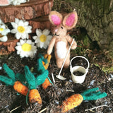 Rory the Rabbit Felt Decoration