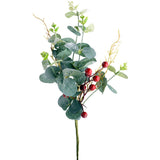 Red Berry & Eucalyptus Sprig