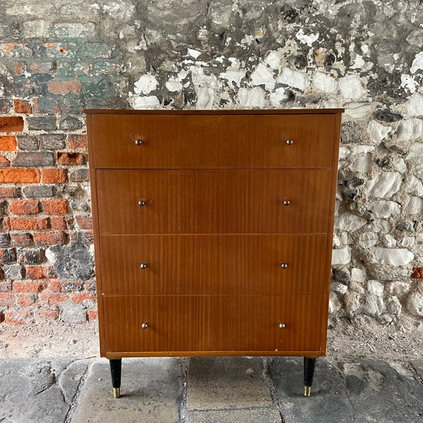 Mid Century Teak Chest of Drawers