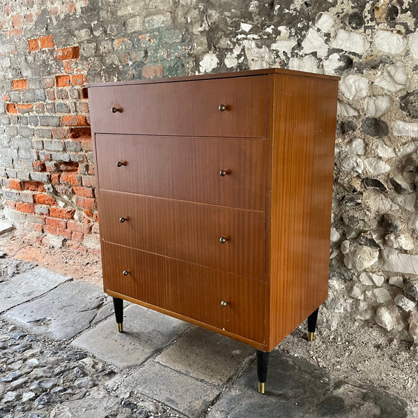 Mid Century Teak Chest of Drawers