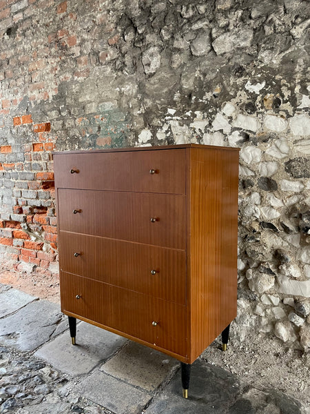 Mid Century Teak Chest of Drawers