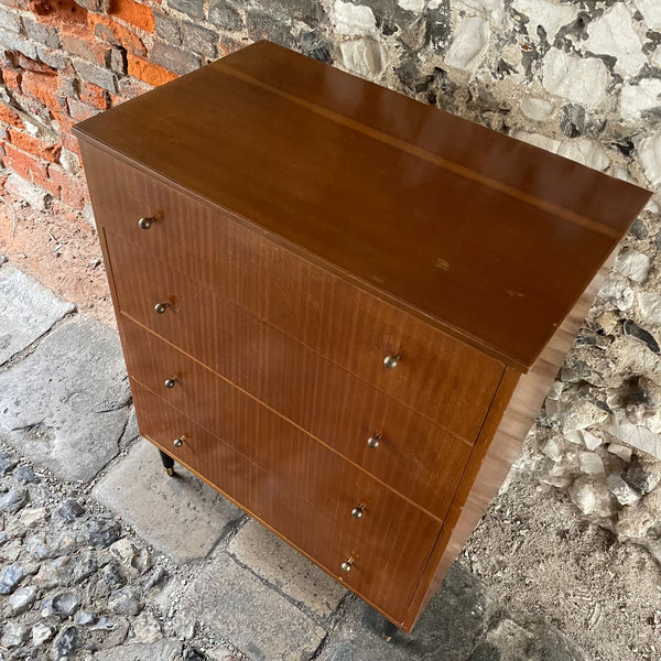 Mid Century Teak Chest of Drawers