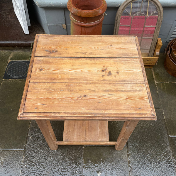 Antique Pine Side Table