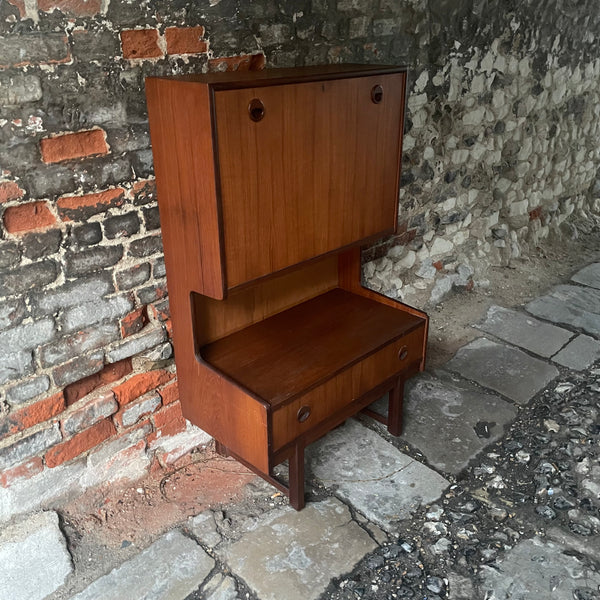 Mid Century Teak Bureau