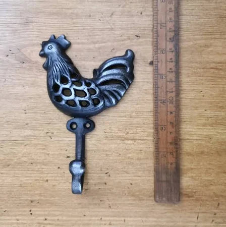 Cockerel Single Coat Hook