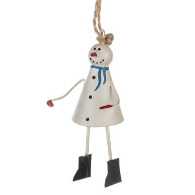 Hanging Mini Snowman Single