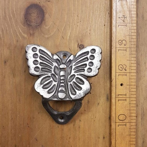 Butterfly Bottle Opener - Antique Iron