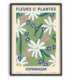 Zoe - Fleurs et Plantes - Copenhagen Framed Print