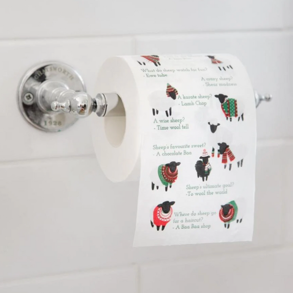 Christmas Sheep Toilet Roll