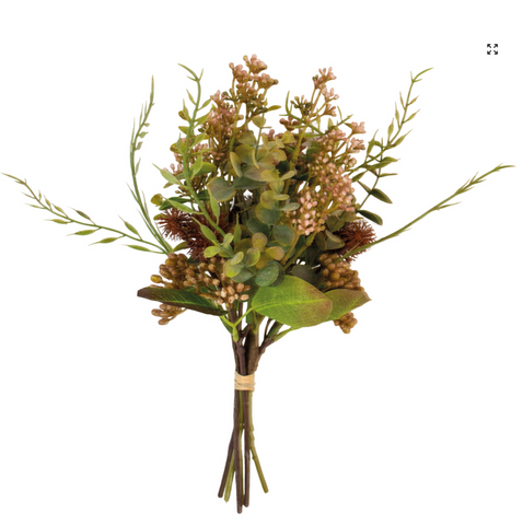 Viburnum Eucalyptus and Cotinus Bouquet