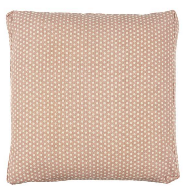 Light Pink With Dots Cushion