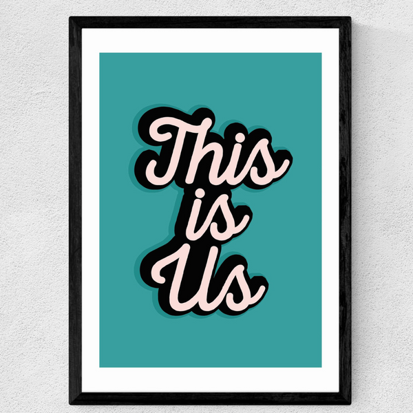 This is Us Framed Print
