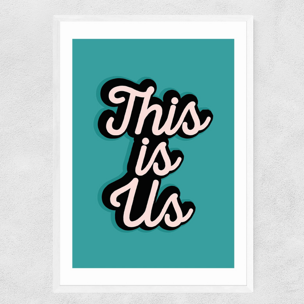 This is Us Framed Print