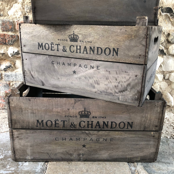 Moet & Chandon Crates