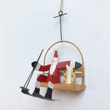 Chairlift Santa Decoration